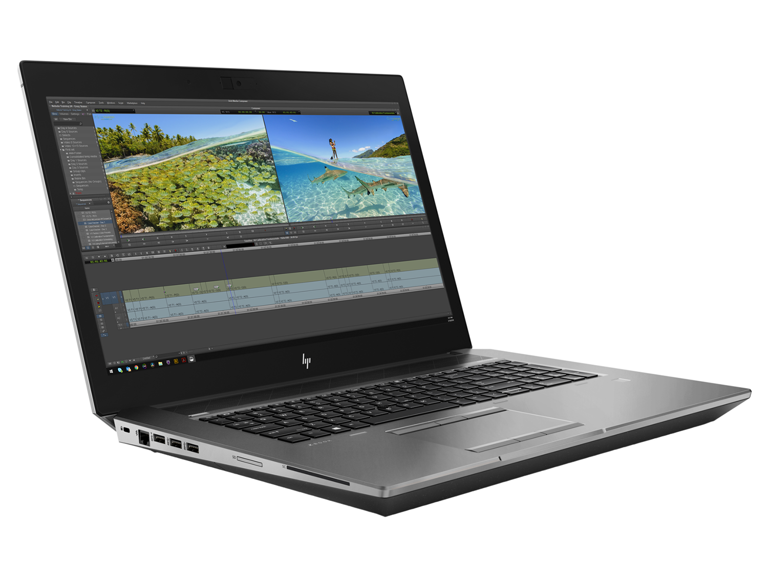 لپ‌تاپ HP ZBOOK 17 G6 – Core i7 (نسل 9) 9850H – 16 GB RAM – 500 GB SSD – GPU 6 GB (Nvidia Quadro RTX 3000)